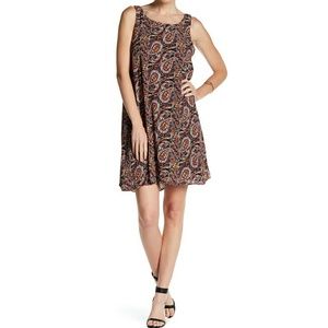 Bobeau Trapeze Back Tie Dress